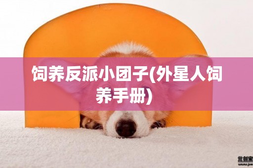 飼養反派小團子(外星人飼養手冊) 