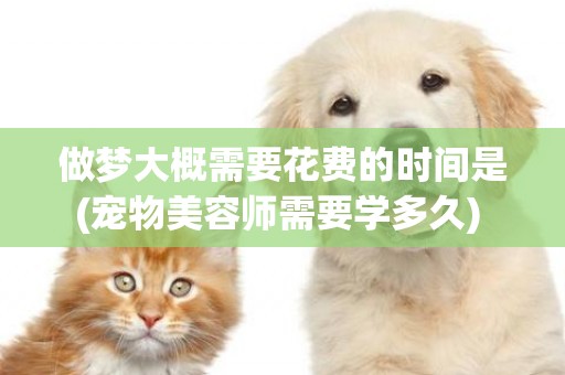 做夢大概需要花費的時間是(寵物美容師需要學多久) 
