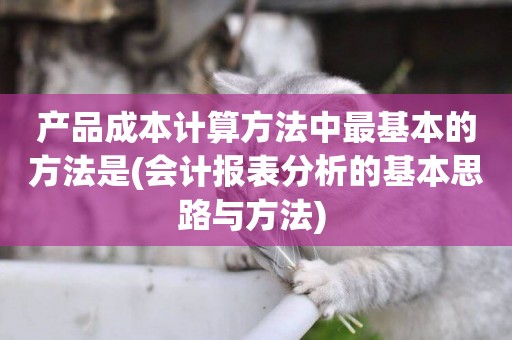 產品成本計算方法中最基本的方法是(會計報表分析的基本思路與方法) 