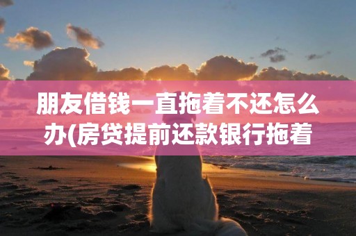 朋友借錢一直拖著不還怎么辦(房貸提前還款銀行拖著不辦怎么辦) 
