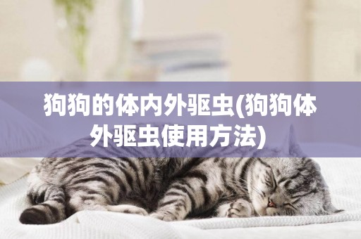 狗狗的體內外驅蟲(狗狗體外驅蟲使用方法) 