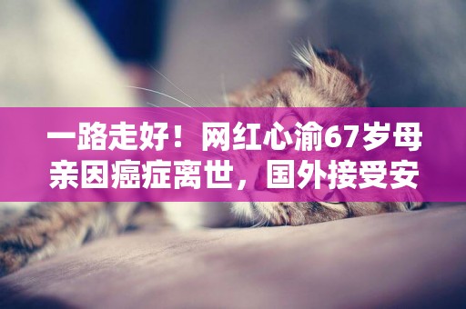 一路走好！網紅心渝67歲母親因癌癥離世，國外接受安樂死并無費用 