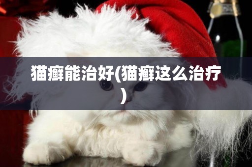 貓癬能治好(貓癬這么治療) 