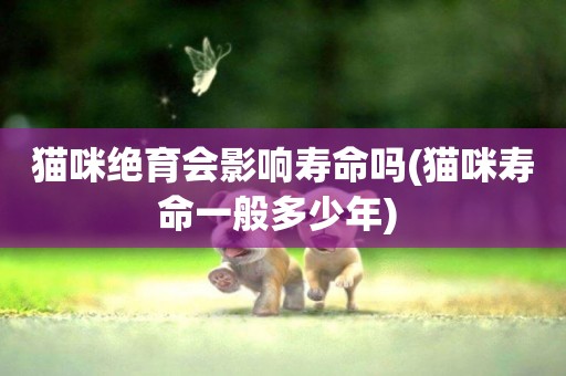 貓咪絕育會影響壽命嗎(貓咪壽命一般多少年) 