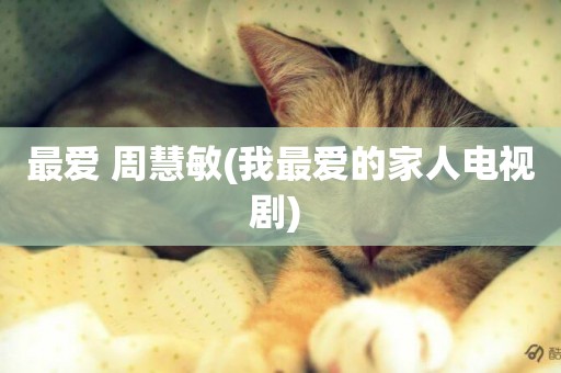 最愛 周慧敏(我最愛的家人電視劇) 