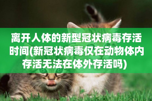 離開人體的新型冠狀病毒存活時間(新冠狀病毒僅在動物體內存活無法在體外存活嗎) 
