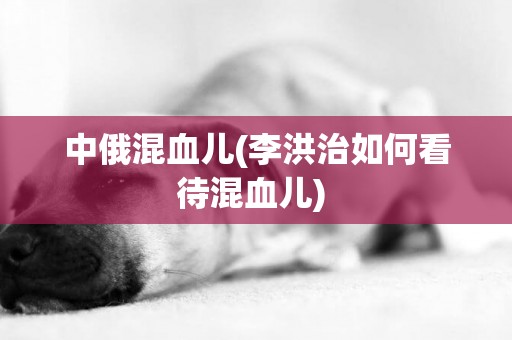 中俄混血兒(李洪治如何看待混血兒) 