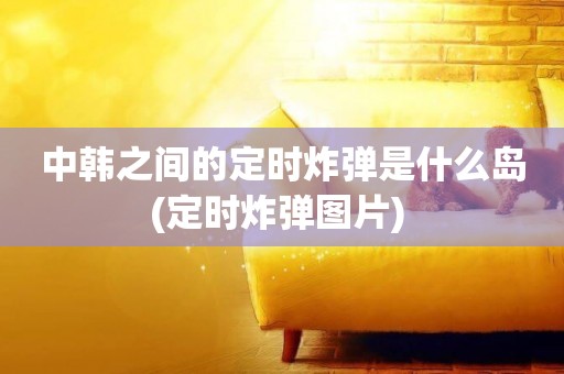 中韓之間的定時炸彈是什么島(定時炸彈圖片) 