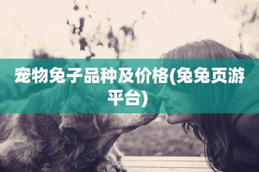 寵物兔子品種及價格(兔兔頁游平臺) 