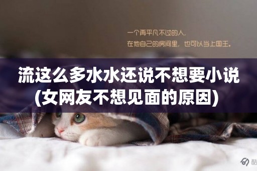 流這么多水水還說不想要小說(女網友不想見面的原因) 