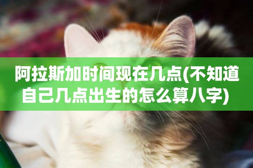 阿拉斯加時間現在幾點(不知道自己幾點出生的怎么算八字) 