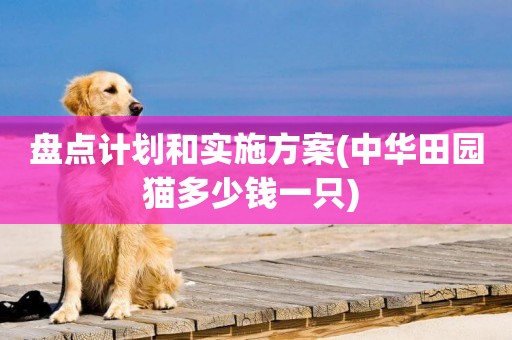 盤點計劃和實施方案(中華田園貓多少錢一只) 