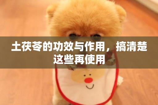 土茯苓的功效與作用，搞清楚這些再使用