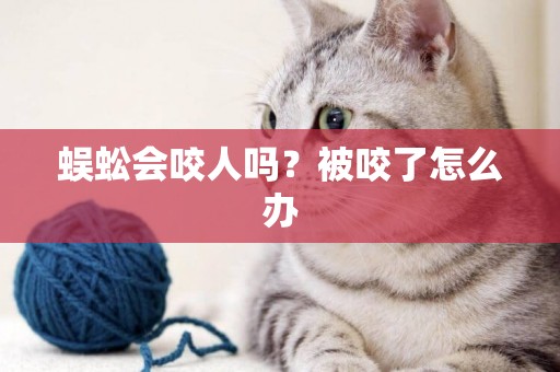 蜈蚣會咬人嗎？被咬了怎么辦