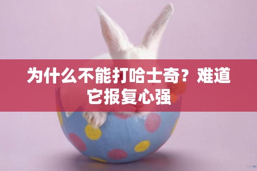 為什么不能打哈士奇？難道它報復心強