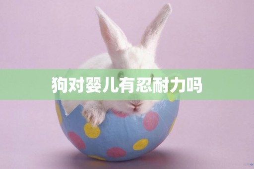 狗對嬰兒有忍耐力嗎