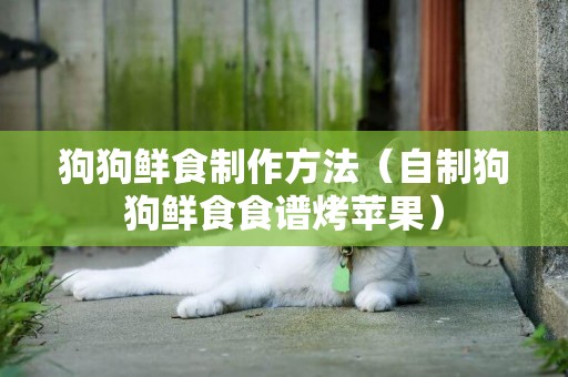 狗狗鮮食制作方法（自制狗狗鮮食食譜烤蘋果）