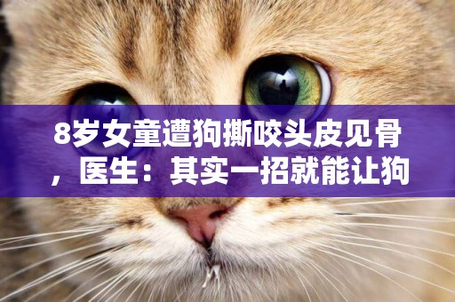8歲女童遭狗撕咬頭皮見骨，醫生：其實一招就能讓狗松口！