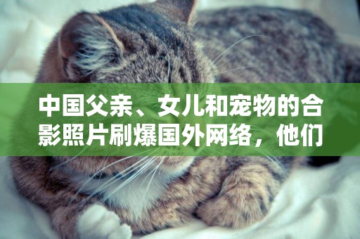 中國父親、女兒和寵物的合影照片刷爆國外網絡，他們堅持了近10年