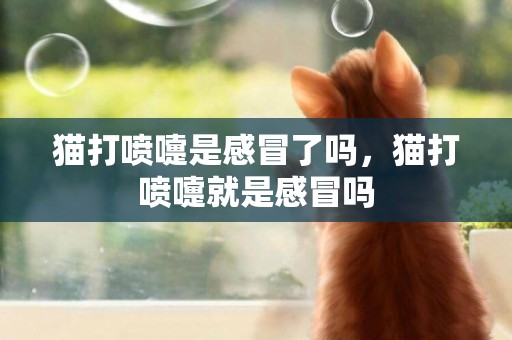 貓打噴嚏是感冒了嗎，貓打噴嚏就是感冒嗎