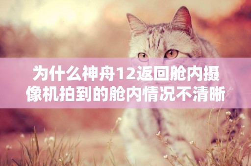 為什么神舟12返回艙內攝像機拍到的艙內情況不清晰