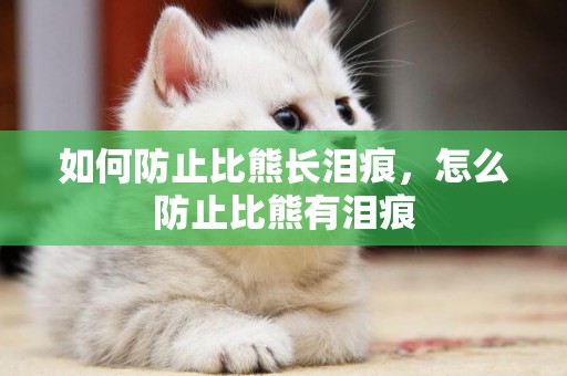 如何防止比熊長淚痕，怎么防止比熊有淚痕