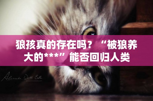 狼孩真的存在嗎？“被狼養大的***”能否回歸人類