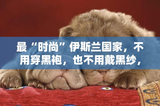 最“時尚”伊斯蘭國家，不用穿黑袍，也不用戴黑紗，美女十分養眼