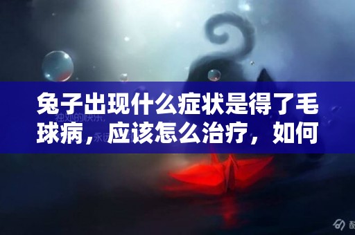 兔子出現什么癥狀是得了毛球病，應該怎么治療，如何預防呢