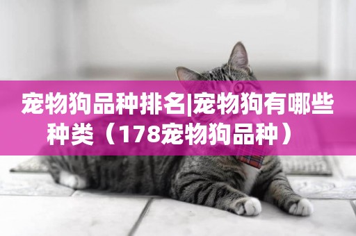 寵物狗品種排名|寵物狗有哪些種類（178寵物狗品種） 