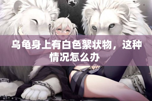 烏龜身上有白色絮狀物，這種情況怎么辦 