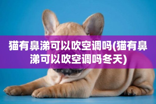貓有鼻涕可以吹空調嗎(貓有鼻涕可以吹空調嗎冬天)