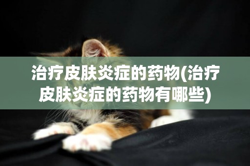 治療皮膚炎癥的藥物(治療皮膚炎癥的藥物有哪些)