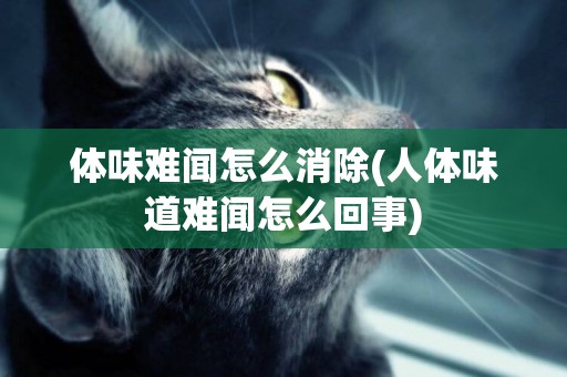 體味難聞怎么消除(人體味道難聞怎么回事)