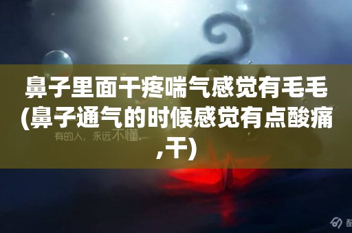 鼻子里面干疼喘氣感覺有毛毛(鼻子通氣的時候感覺有點酸痛,干)