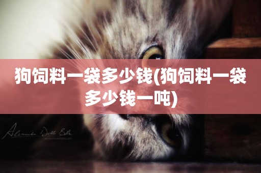 狗飼料一袋多少錢(狗飼料一袋多少錢一噸)