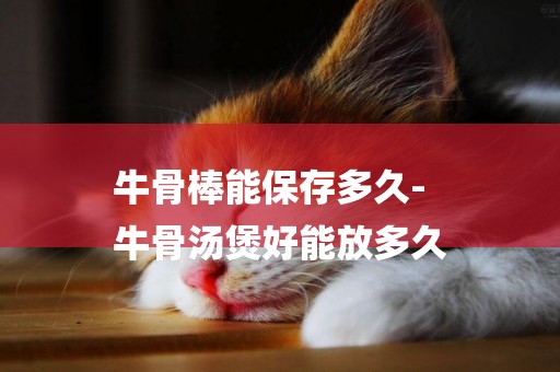 牛骨棒能保存多久-
牛骨湯煲好能放多久