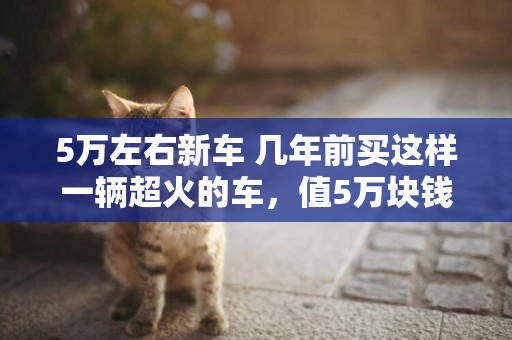 5萬左右新車 幾年前買這樣一輛超火的車，值5萬塊錢嗎？ 