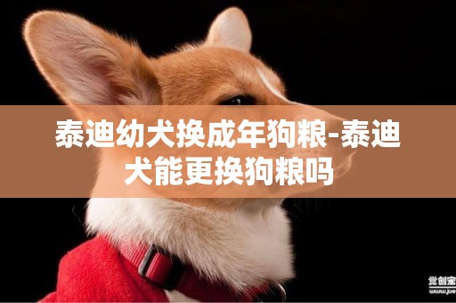 泰迪幼犬換成年狗糧-泰迪犬能更換狗糧嗎