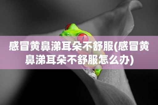 感冒黃鼻涕耳朵不舒服(感冒黃鼻涕耳朵不舒服怎么辦)