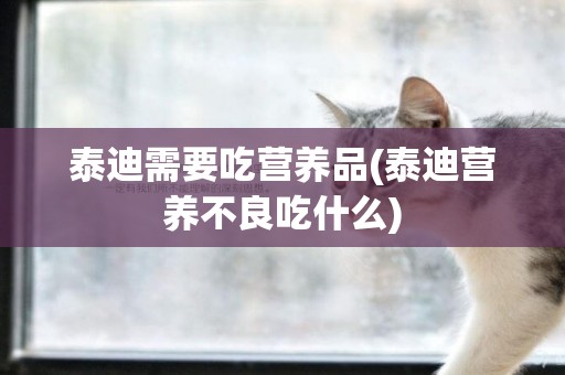 泰迪需要吃營養品(泰迪營養不良吃什么)