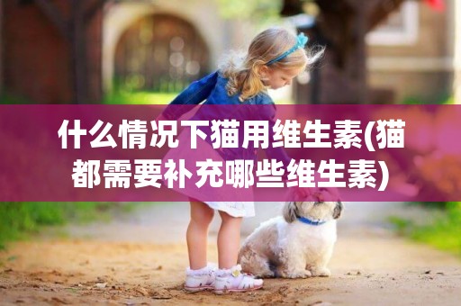 什么情況下貓用維生素(貓都需要補充哪些維生素)