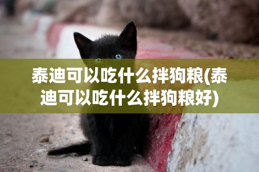 泰迪可以吃什么拌狗糧(泰迪可以吃什么拌狗糧好)