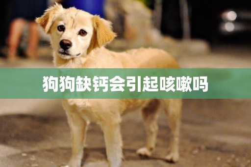 狗狗缺鈣會引起咳嗽嗎