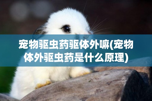 寵物驅蟲藥驅體外嘛(寵物體外驅蟲藥是什么原理)