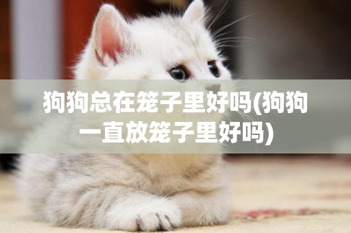 狗狗總在籠子里好嗎(狗狗一直放籠子里好嗎)