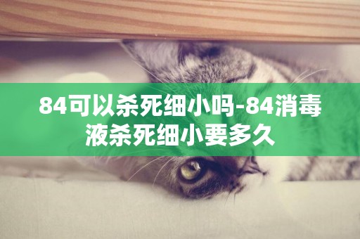 84可以殺死細小嗎-84消毒液殺死細小要多久
