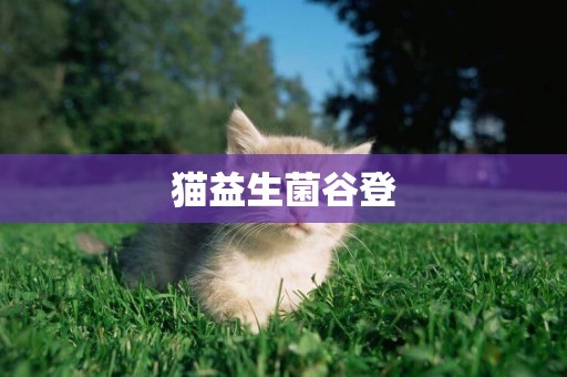 貓益生菌谷登