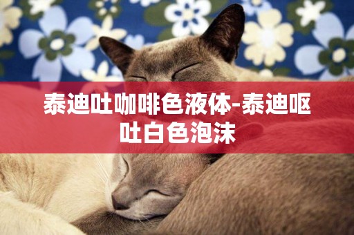 泰迪吐咖啡色液體-泰迪嘔吐白色泡沫