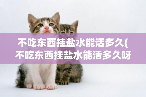 不吃東西掛鹽水能活多久(不吃東西掛鹽水能活多久呀)